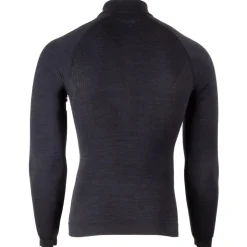 Sous-vêtement technique Falke Wool Tech Zip Shirt Regular Fit Black