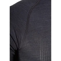 Sous-vêtement technique Falke Wool Tech Zip Shirt Regular Fit Black