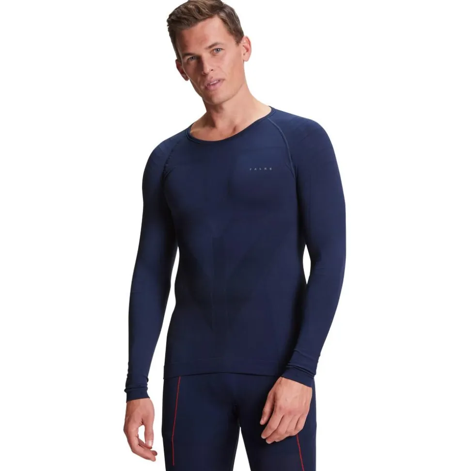 Sous-vêtement technique Falke Longsleeved Shirt Space Blue