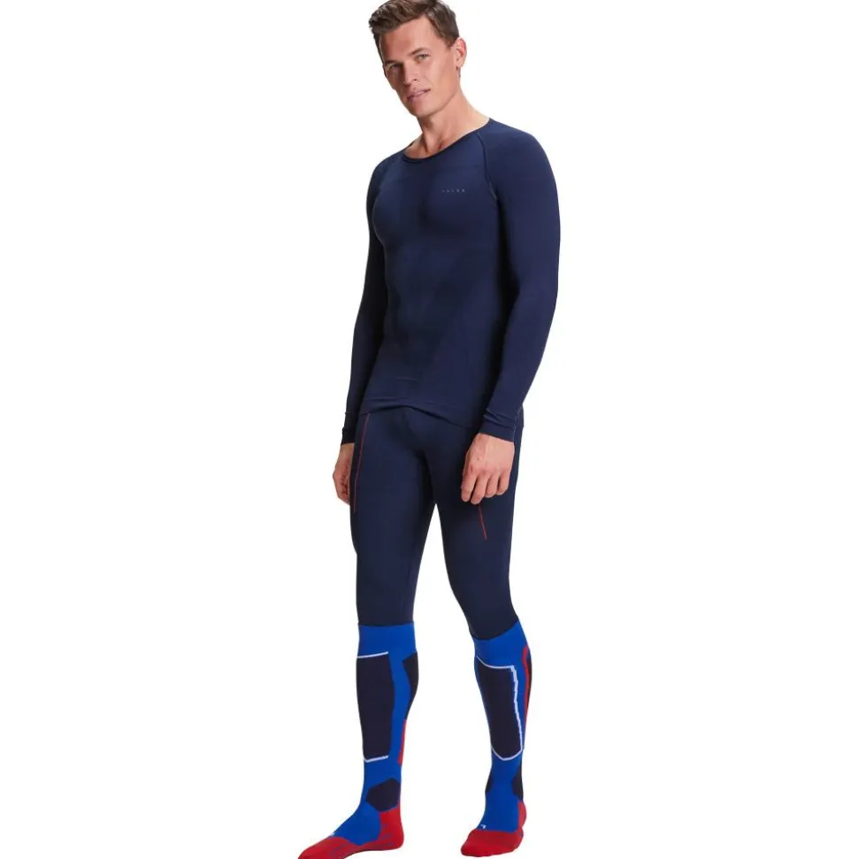 Sous-vêtement technique Falke Longsleeved Shirt Space Blue