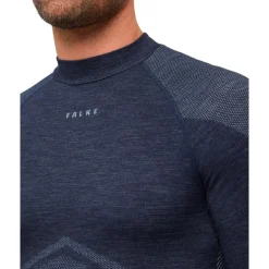 Sous-vêtement technique Falke Wool Tech Longsleeved Shirt Trend Space Blue