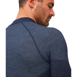 Sous-vêtement technique Falke Wool Tech Longsleeved Shirt Trend Space Blue