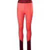Sous-vêtement technique Helly Hansen W Lifa Merino Midweight Pant Poppy Red