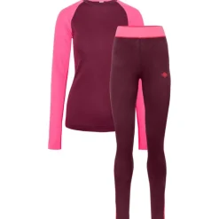 Sous-vêtement technique Kari Traa Kaia Set Wine