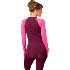 Sous-vêtement technique Kari Traa Kaia Set Wine