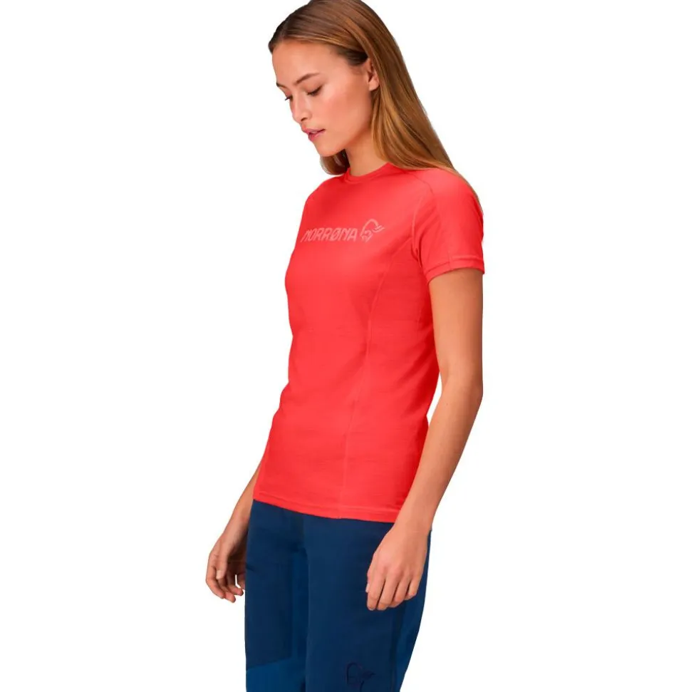 Sous-vêtement technique Norrona Falketind Equaliser Merino W's Paprika