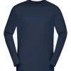 Sous-vêtement technique Norrona Falketind Equaliser Merino Round Neck M's Indigo Night
