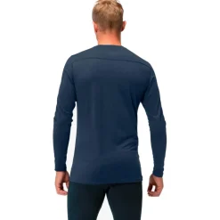 Sous-vêtement technique Norrona Falketind Equaliser Merino Round Neck M's Indigo Night
