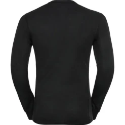 Sous-vêtement technique Odlo Active Warm Eco Top Ls Crew Neck Black Black