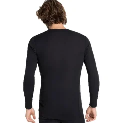 Sous-vêtement technique Odlo Active Warm Eco Top Ls Crew Neck Black Black