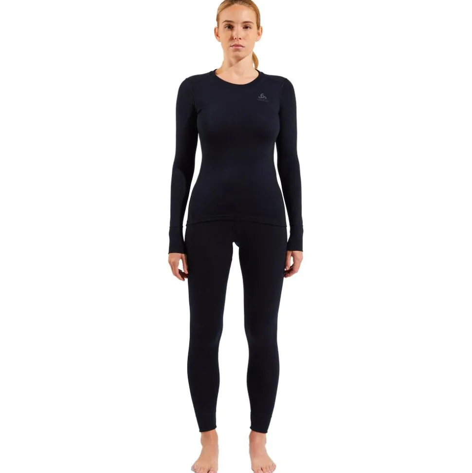 Sous-vêtement technique Odlo Bl Bottom Long Merino 200 Black