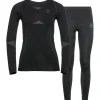 Sous-vêtement technique Odlo Fundamentals Performance Warm Wmn Black Odlo Graphite Grey