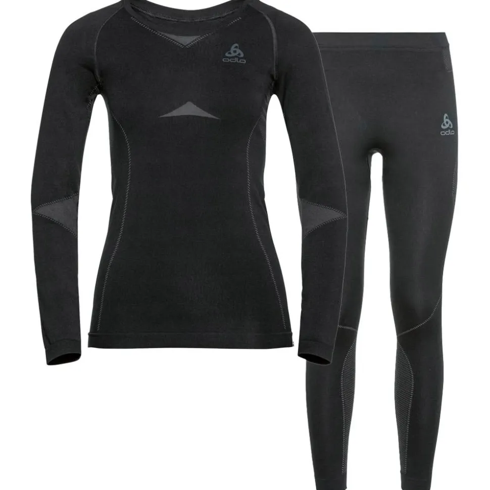 Sous-vêtement technique Odlo Fundamentals Performance Warm Wmn Black Odlo Graphite Grey