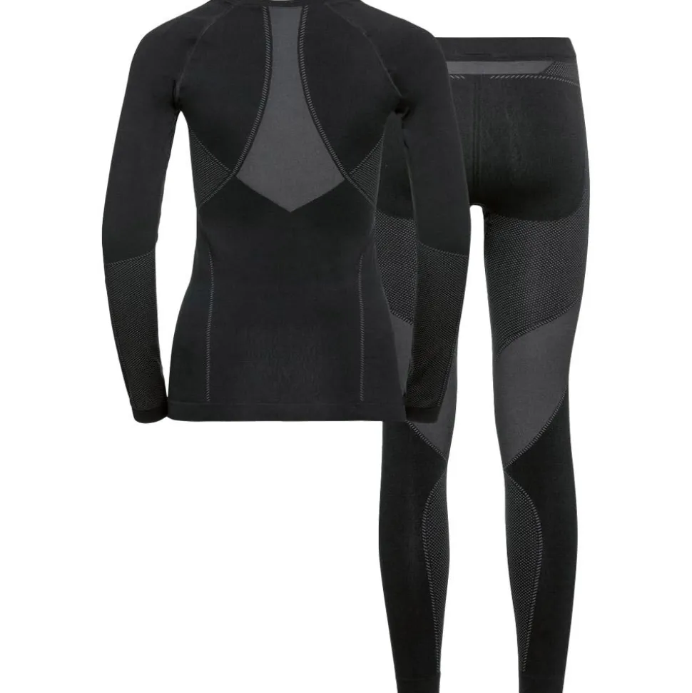 Sous-vêtement technique Odlo Fundamentals Performance Warm Wmn Black Odlo Graphite Grey