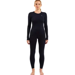 Sous-vêtement technique Odlo Top Crew Neck L/S Merino 200 W Black