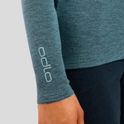 Sous-vêtement technique Odlo Revelstoke Pw 150 Top W Provincial Blue Dark Sapphir