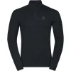 Sous-vêtement technique Odlo Active Warm Eco Top Ls Halfzip Black Black