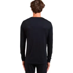 Sous-vêtement technique Odlo Top Crew Neck L/S Merino 200 Black
