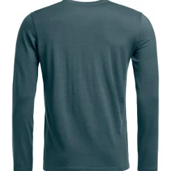 Sous-vêtement technique Ortovox 185 Rock'n'wool Long Sleeve M Dark Artic Grey