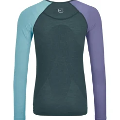 Sous-vêtement technique Ortovox 120 Comp Light Long Sleeve W Dark Arctic Grey