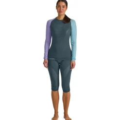 Sous-vêtement technique Ortovox 120 Comp Light Long Sleeve W Dark Arctic Grey