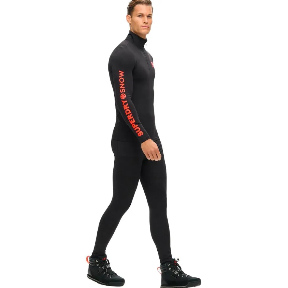 Sous-vêtement technique Superdry Base Layer Legging Black