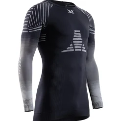 Sous-vêtement technique X Bionic Code Invent Fx Shirt Ls Men Black Grey Light Grey