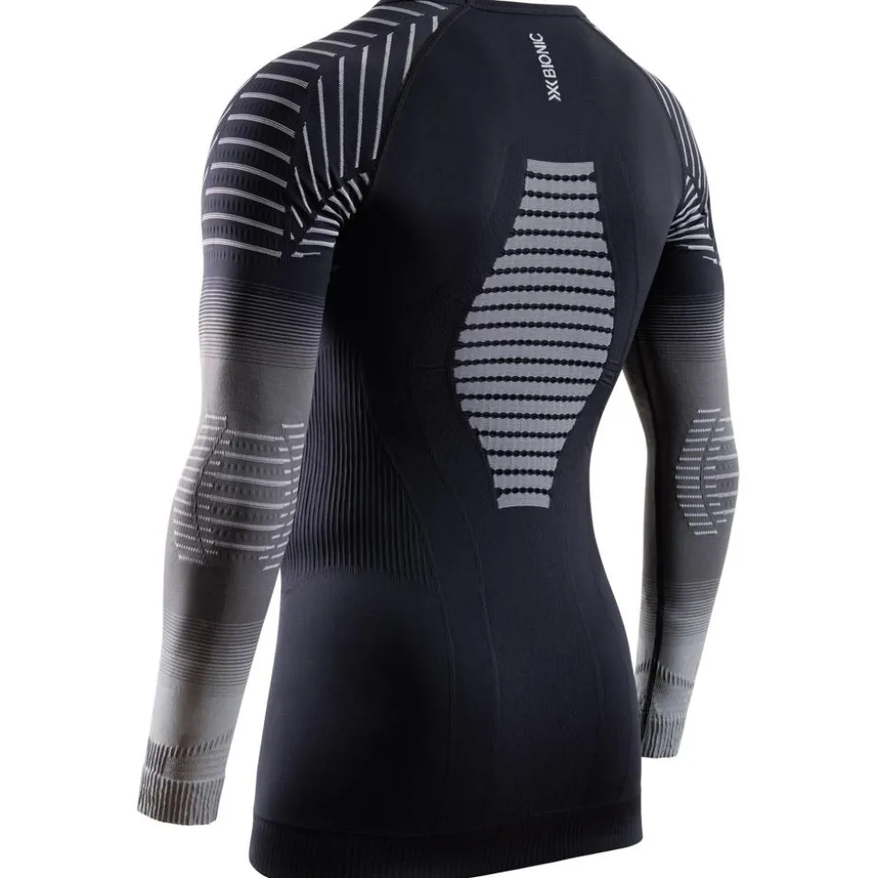 Sous-vêtement technique X Bionic Code Invent Fx Shirt Ls Men Black Grey Light Grey