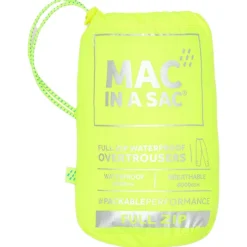 Surpantalon MAC IN A SAC Mias Full Zip Neon Yellow
