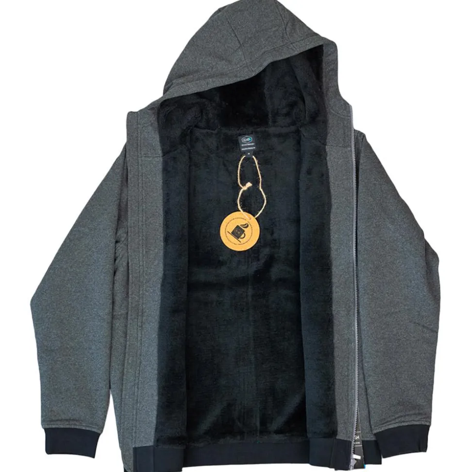 Sweat All-In Hoodie Plush Charcoal