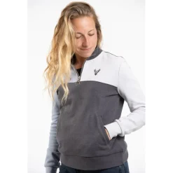 Sweat Animoz Irule Bleu Gris Foncé Creme