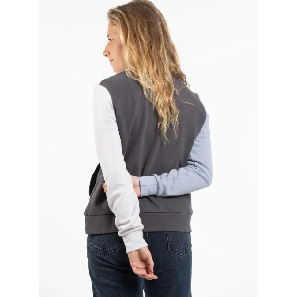 Sweat Animoz Irule Bleu Gris Foncé Creme