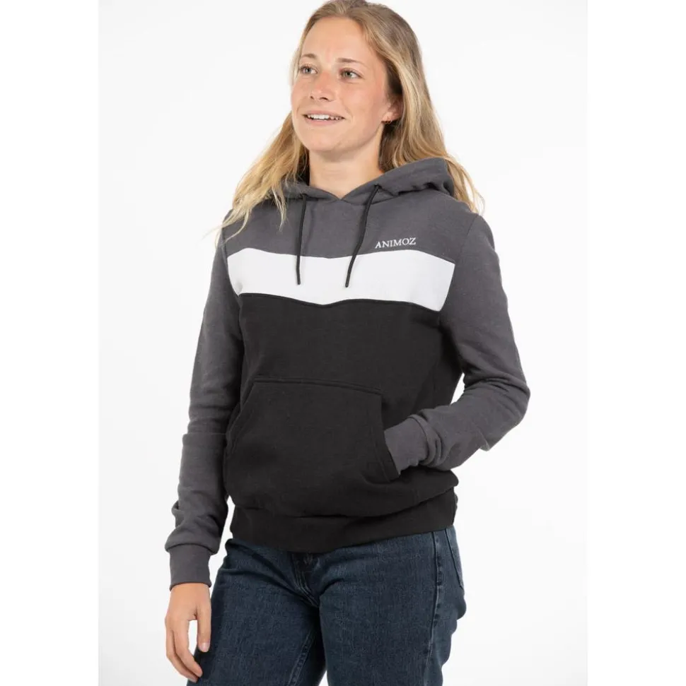 Sweat Animoz Sino Blanc Noir Gris