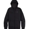 Sweat Burton Oak Full Zip True Black Heather