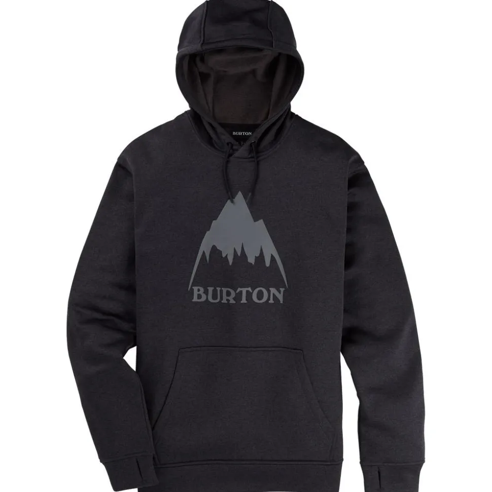 Sweat Burton Oak Pullover Hoodie Black Heather