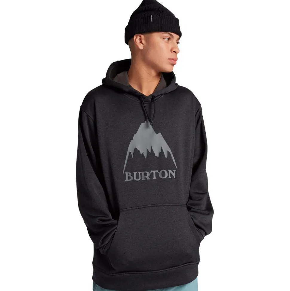 Sweat Burton Oak Pullover Hoodie Black Heather