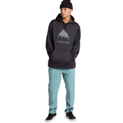 Sweat Burton Oak Pullover Hoodie Black Heather