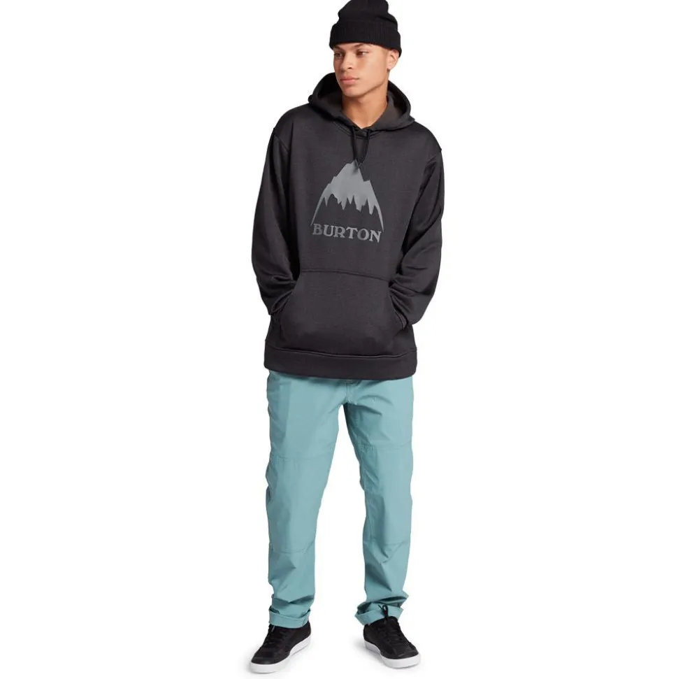 Sweat Burton Oak Pullover Hoodie Black Heather