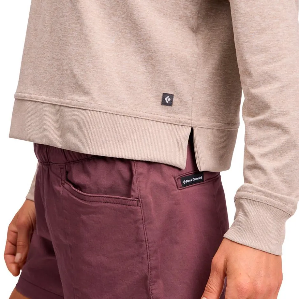 Sweat d'escalade Black Diamond W Circuit Midlayer Hoody Moonstone