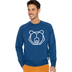 Sweat French Disorder Clyde Ours (Tricotin) State Blue