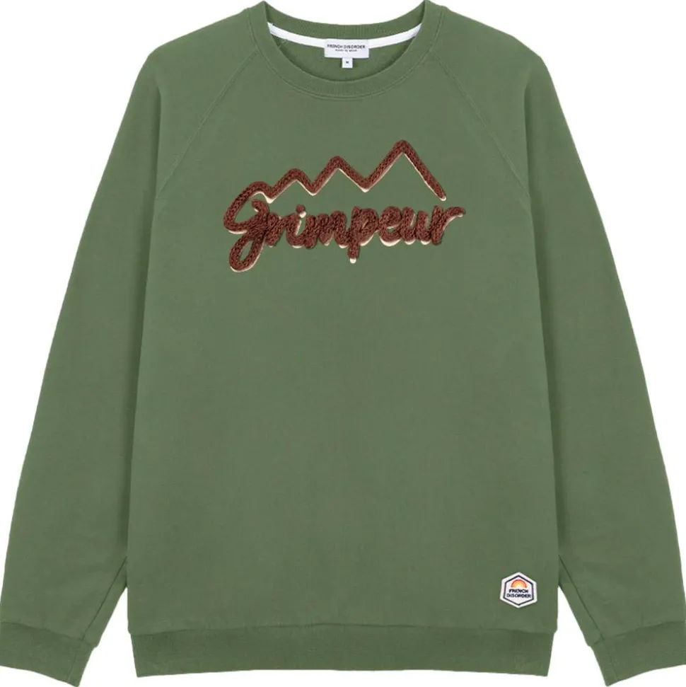 Sweat French Disorder Clyde Grimpeur Tricotin Khaki