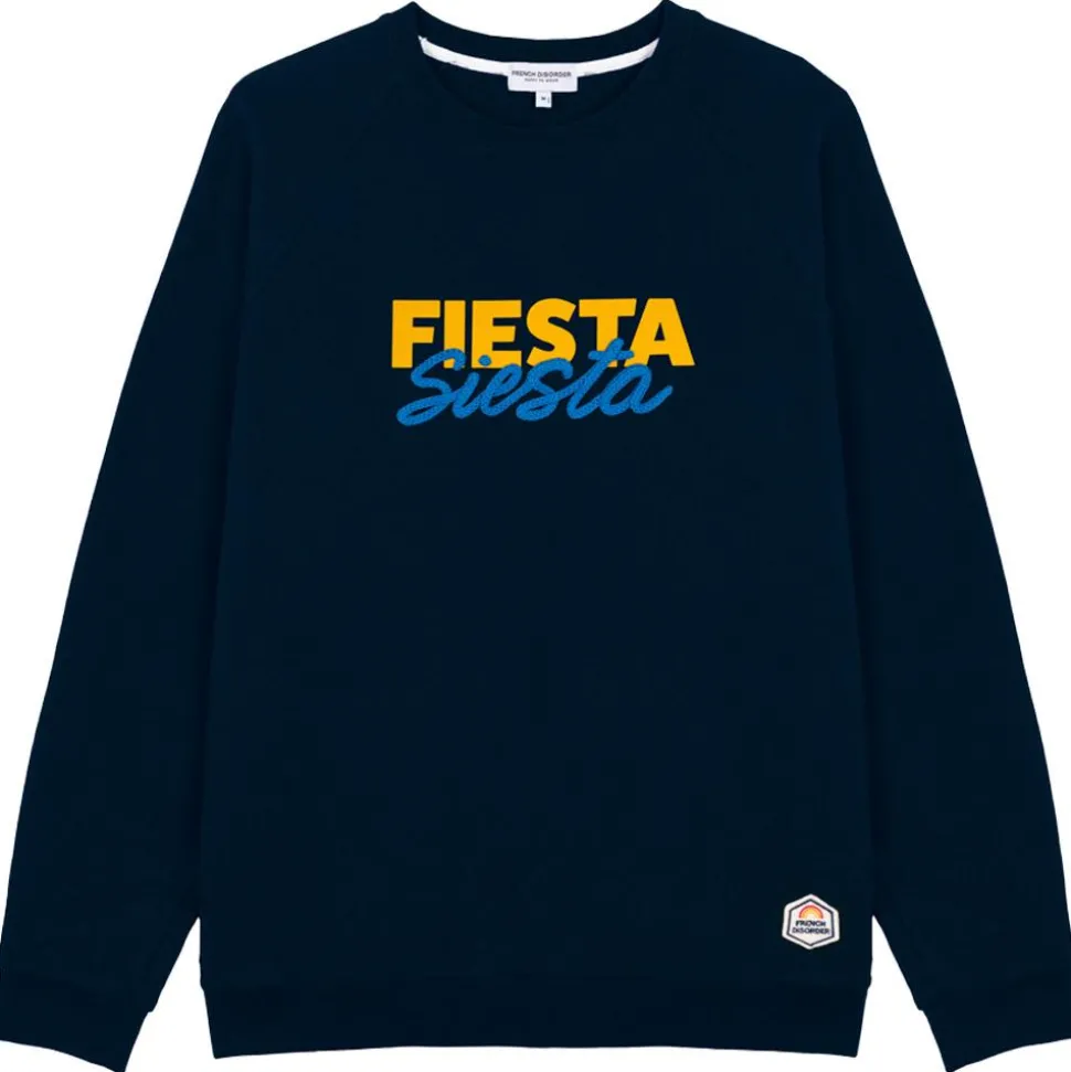 Sweat French Disorder Clyde Fiesta Siesta Tricotin Navy
