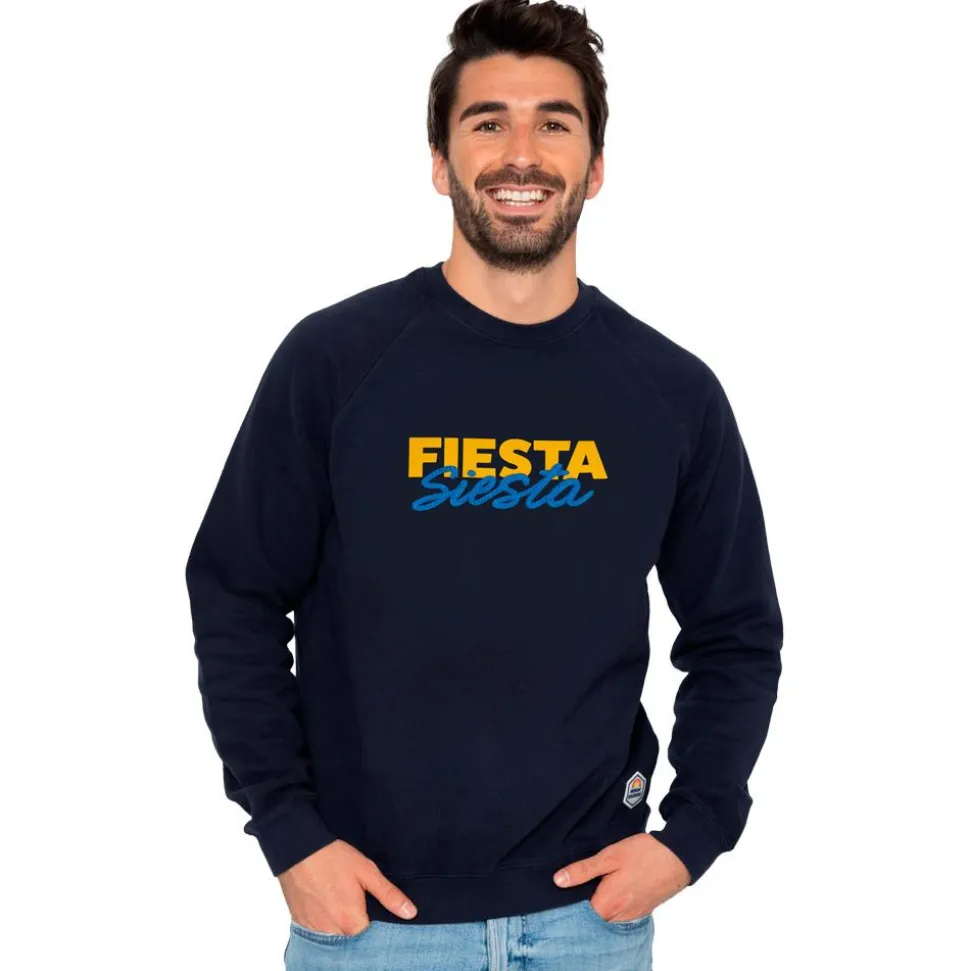 Sweat French Disorder Clyde Fiesta Siesta Tricotin Navy