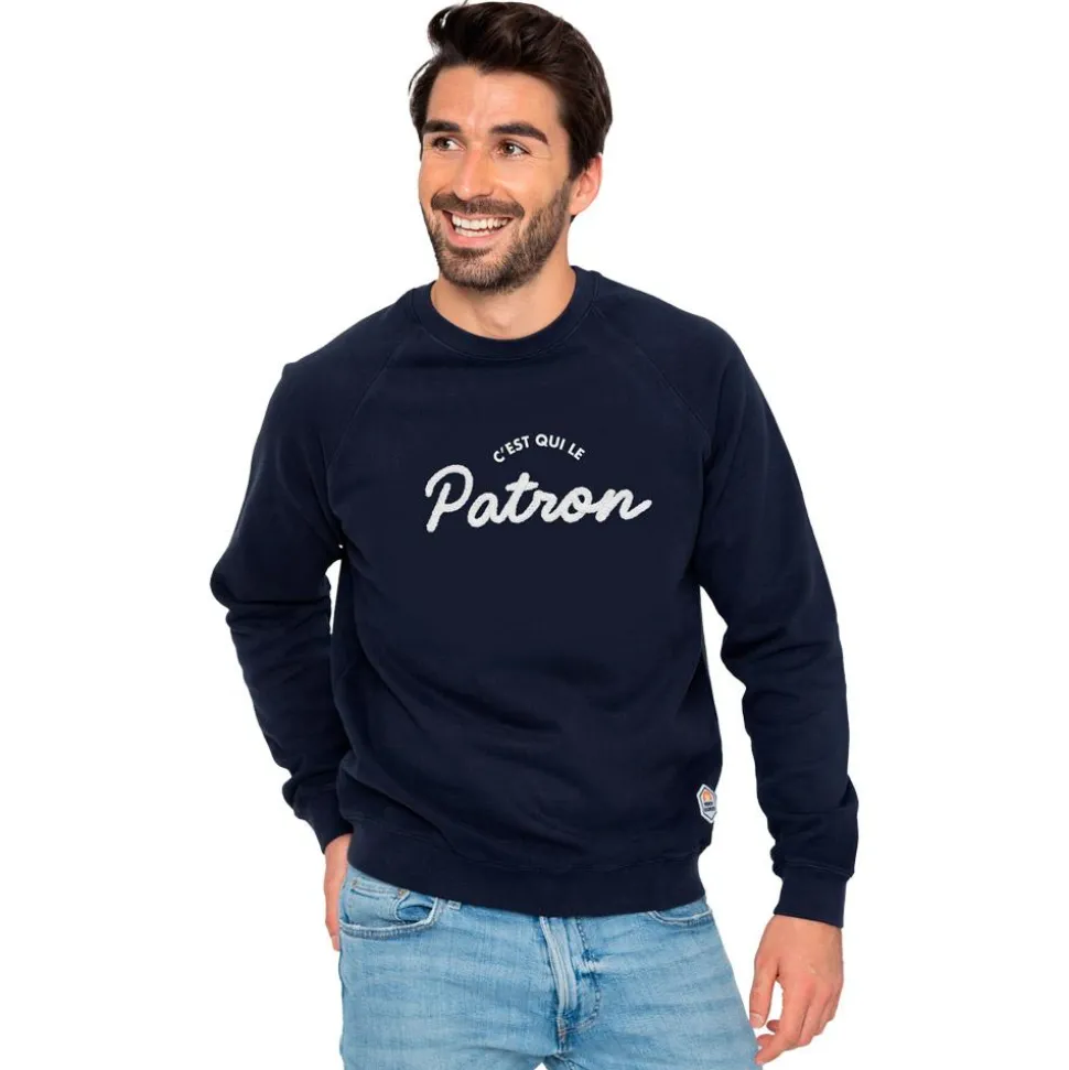 Sweat French Disorder Clyde Patron Tricotin Navy