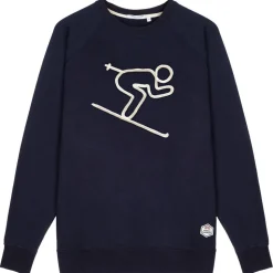 Sweat French Disorder Clyde Skieur (Tricotin) Navy