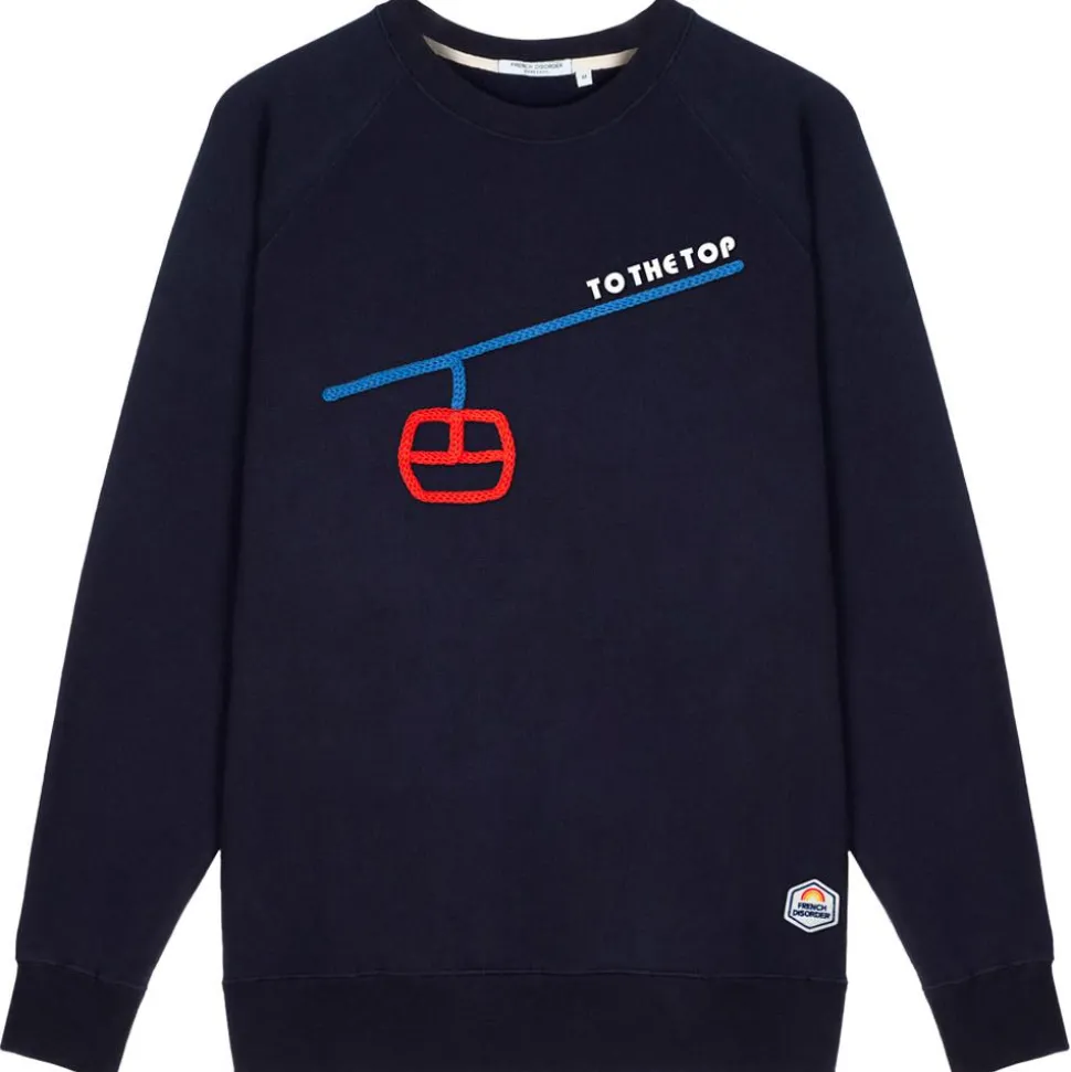 Sweat French Disorder Clyde To The Top Tricotin Navy