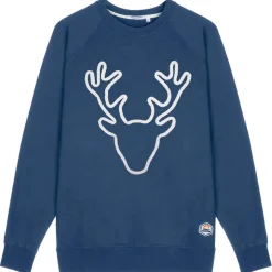 Sweat French Disorder Clyde Rudolph (Tricotin) Navy