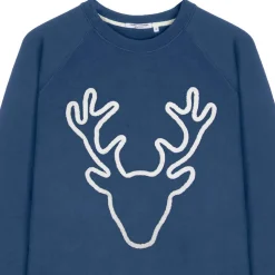 Sweat French Disorder Clyde Rudolph (Tricotin) Navy