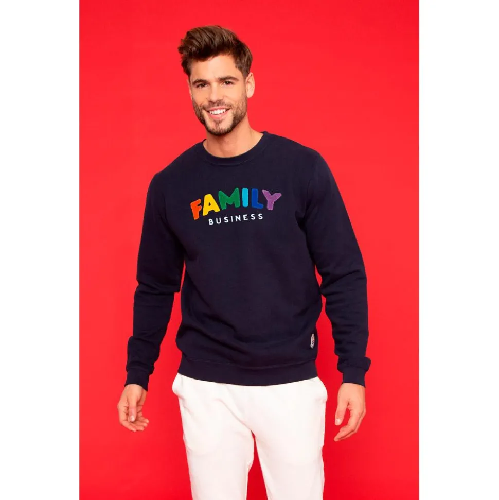 Sweat French Disorder Dylan Family Business Navy