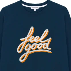 Sweat French Disorder Lenny Feel Good Tricotin Stone Blue